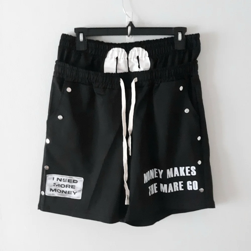 Y2K Double Waisted Streetwear Shorts